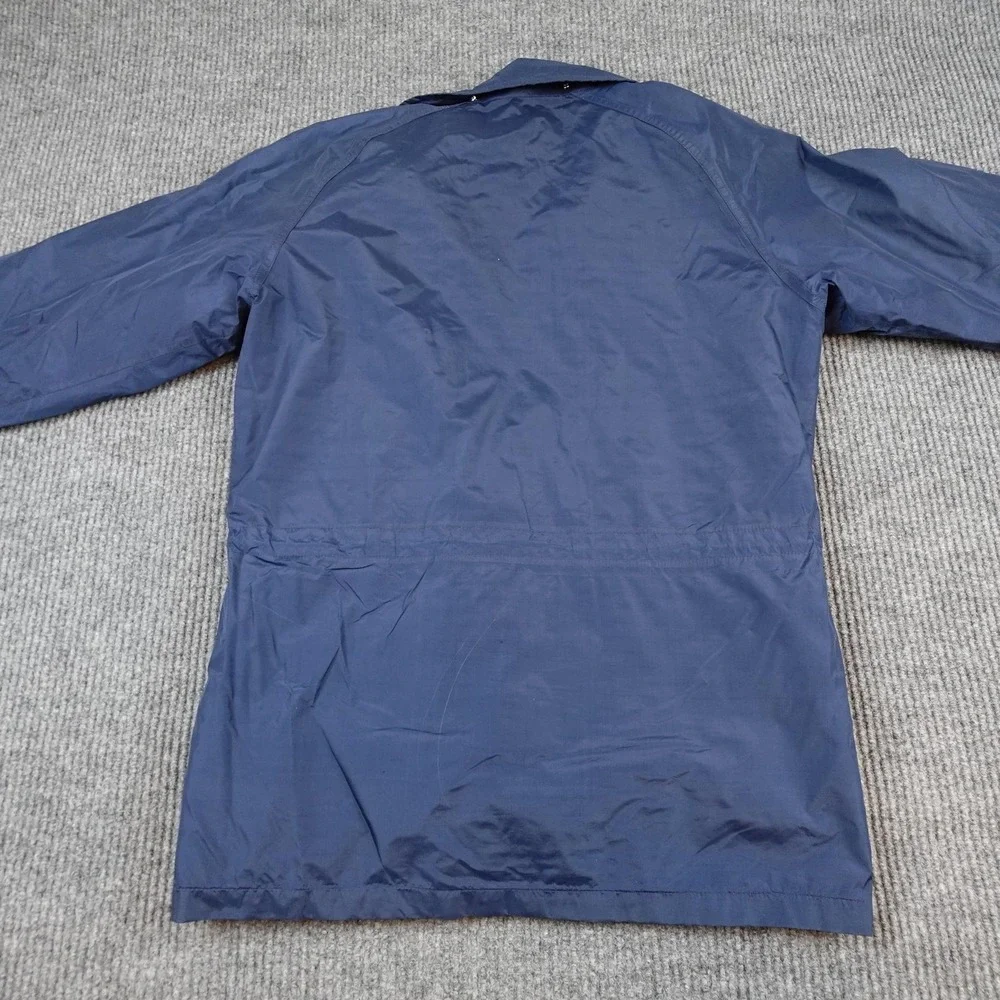 Vintage The North Face Goretex Jacket Mens Medium Blue Made USA Rain Shell